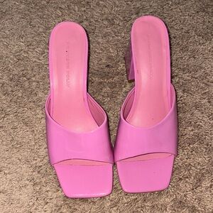 Princess Polly Sunset Boulevard Pink Heels